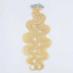 Blonde Cambodian wavy tape ins